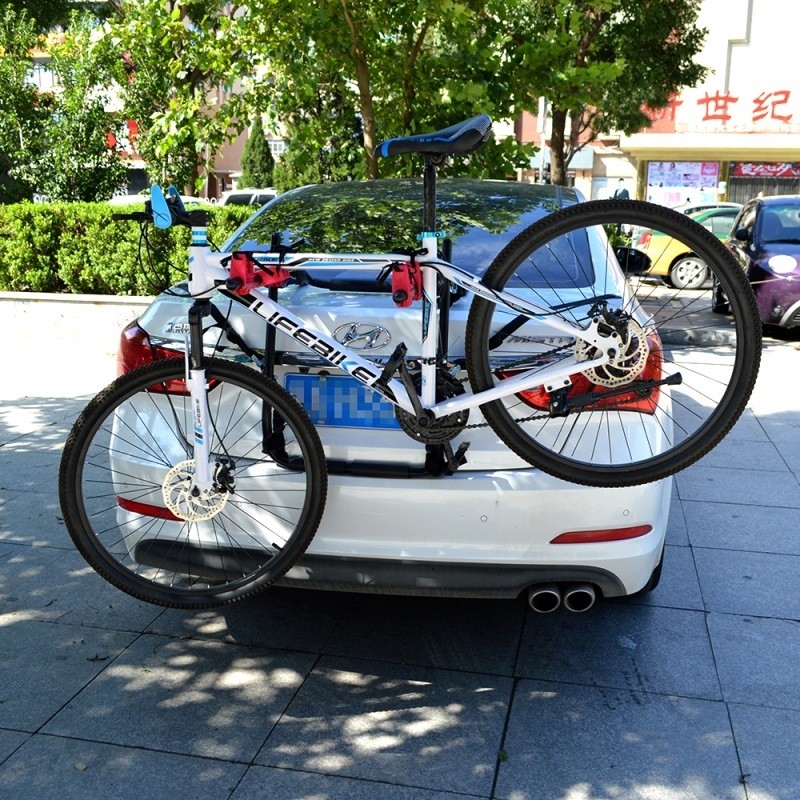 汽车车载自行车架k行李架 后备箱单车架车尾架后挂式携车架悬挂架