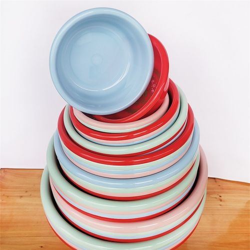 家用塑料鼓型盆洗菜盆洗脸盆w大号小号盆水果盆洗衣盆美容院盆多