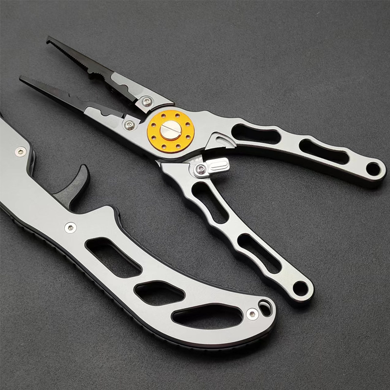 铝合金路亚钳上环摘钩取钩鱼线剪大号垂钓控鱼器便携防滑抓鱼工具,户外/登山/野营/旅行用品,控鱼钳,淘宝优惠券,粉丝福利购,淘宝优惠卷