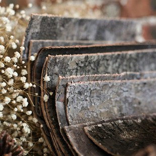 掬涵 天然白桦木皮 桦树皮 马赛DI装饰 Z森系拍摄道具