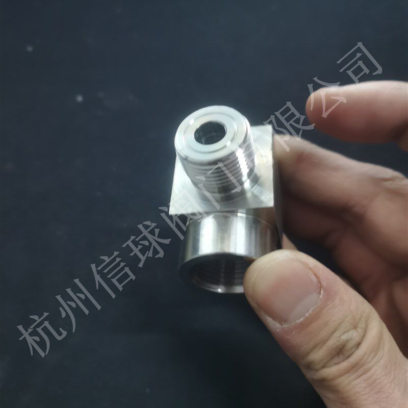 锈钢公制内外丝弯头M2MM2*仪表直角弯头螺纹