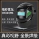 烧电焊防护面罩全脸轻便焊工焊接焊帽自动变光防烤脸部头戴式