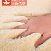 汽车坐垫冬季 羊毛绒短毛冬天全包围棉座垫加厚仿兔毛男女通用座