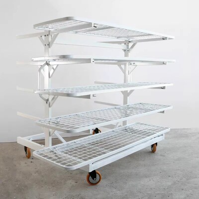 双面多层松布架网格可移动镀锌钢管服装厂专用四五可W选可接定制