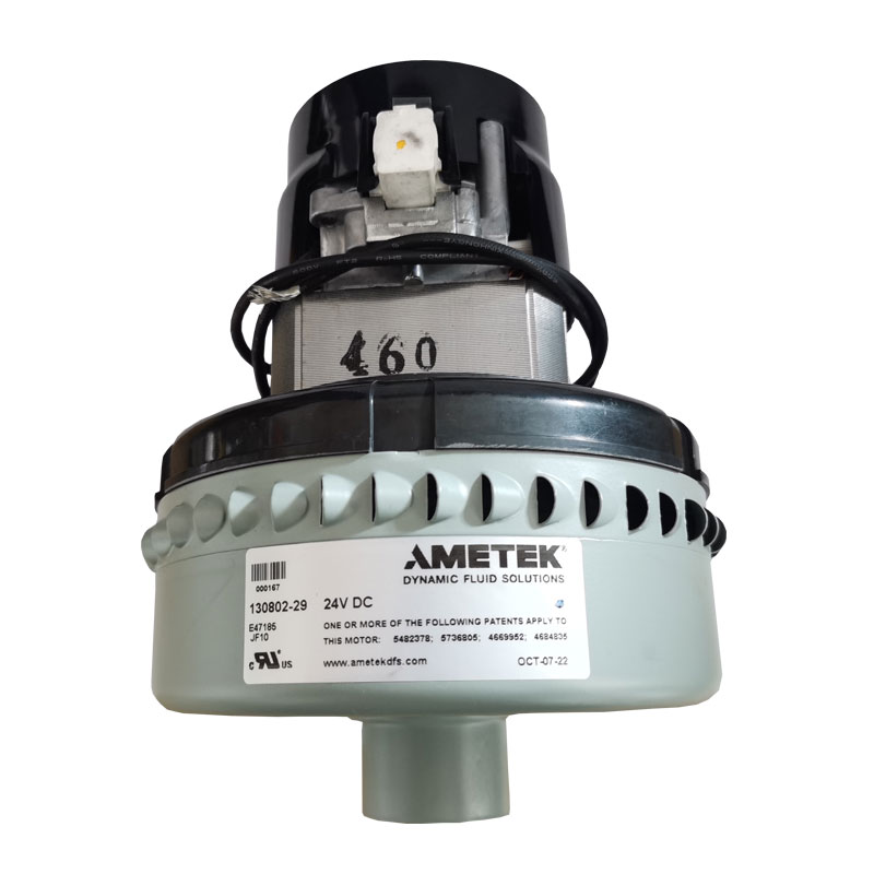 吸水电机 优尼斯手推式洗地机L520B/L520BT吸污马达 24V500W