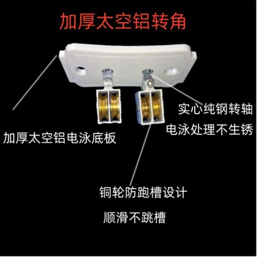 手摇升降阳台晾衣架晾晒衣被窗帘毛巾固定白色圆加厚杆北京包安装