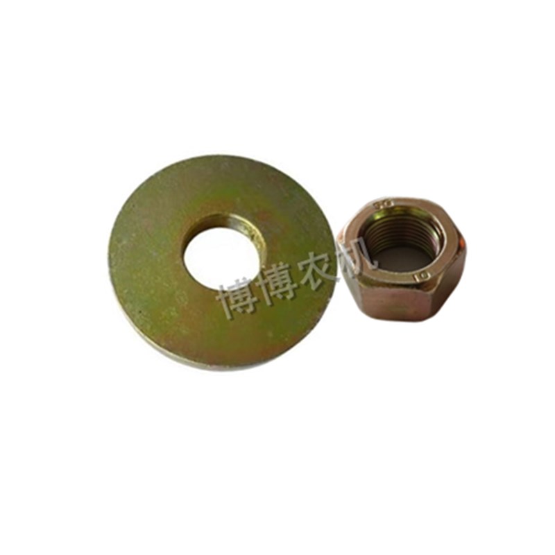 福田雷沃收割机驱动轮半轴垫片螺母雷沃RG/0//半轴垫