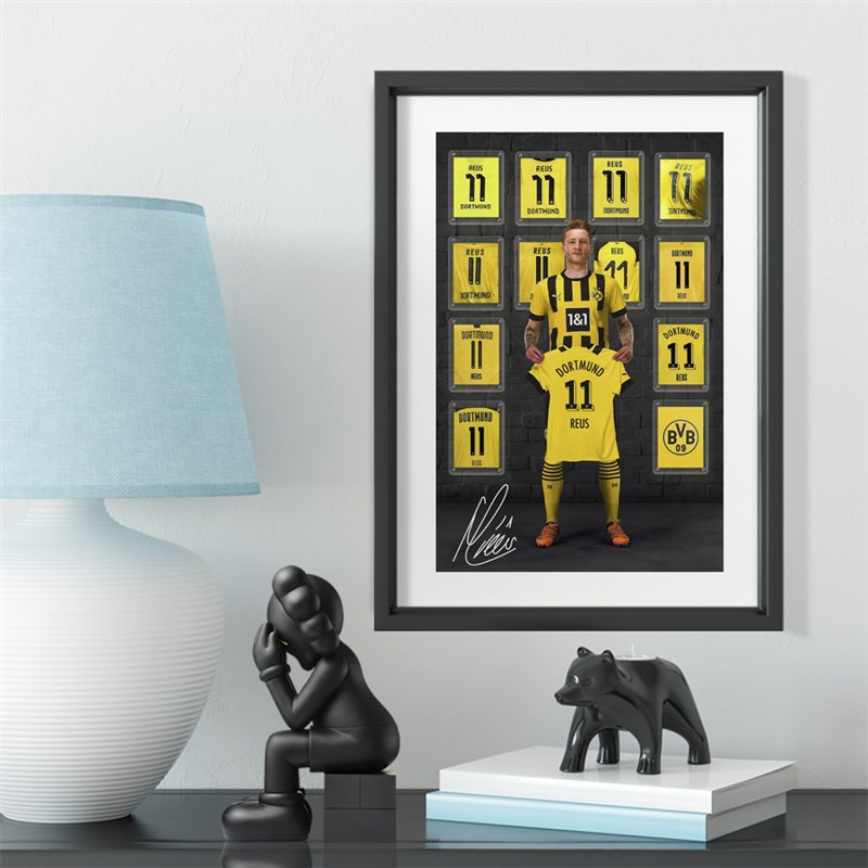 多特蒙德罗伊斯晾衣款实木装饰相框照片墙桌摆挂框摆件酒吧壁画图片