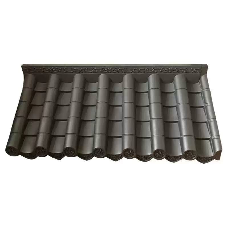 中式一体面围墙瓦合成树脂瓦屋顶装饰瓦塑料瓦假青瓦徽派装饰瓦,基础建材,石棉瓦,淘宝优惠券,粉丝福利购,淘宝优惠卷