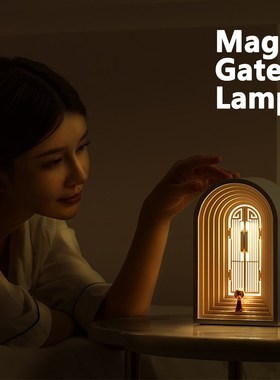 Mgi Gte Lm  意境微光 魔法之门 伴睡小夜灯 无极调光设计