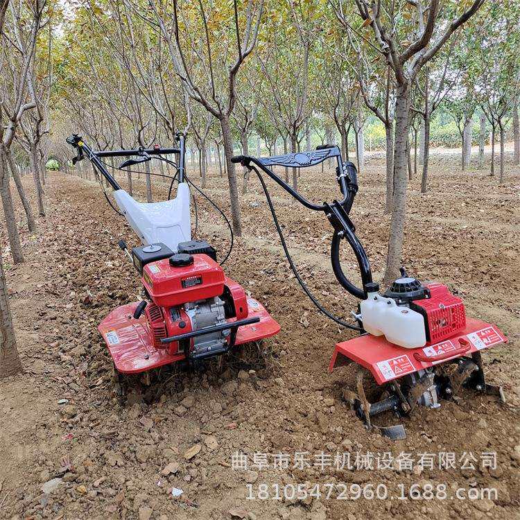 新式柴油农用耕地翻土机果园山地大马力旋耕机四驱小型旋耕机