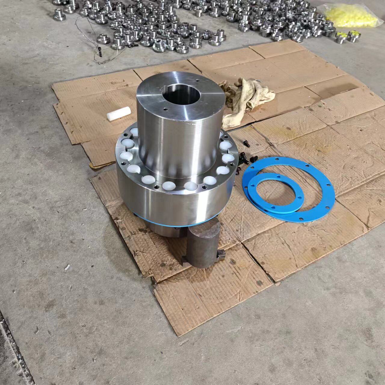 蛇形簧联轴器6030T弹簧大扭矩矿用型号齐全现货高抗扭刚度