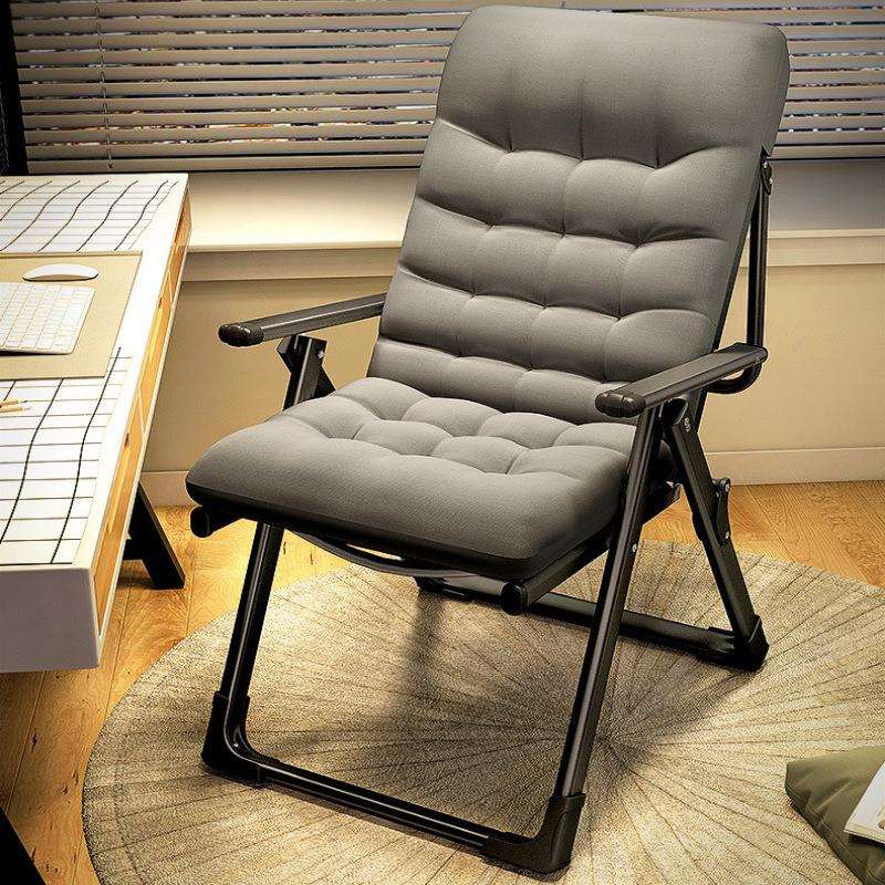 折叠躺椅午休午睡懒人家用休闲电脑椅宿舍单人电竞椅阳台靠背椅子