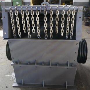 PC锤式破碎机河卵石制砂机箱式破碎矿石煤渣煤矸石加气块粉碎机