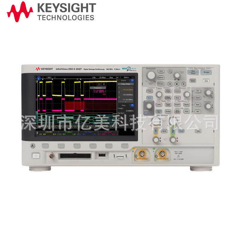 现货是德DSOX3034TMSOX3034T数字示波器4个模拟通道350MHz
