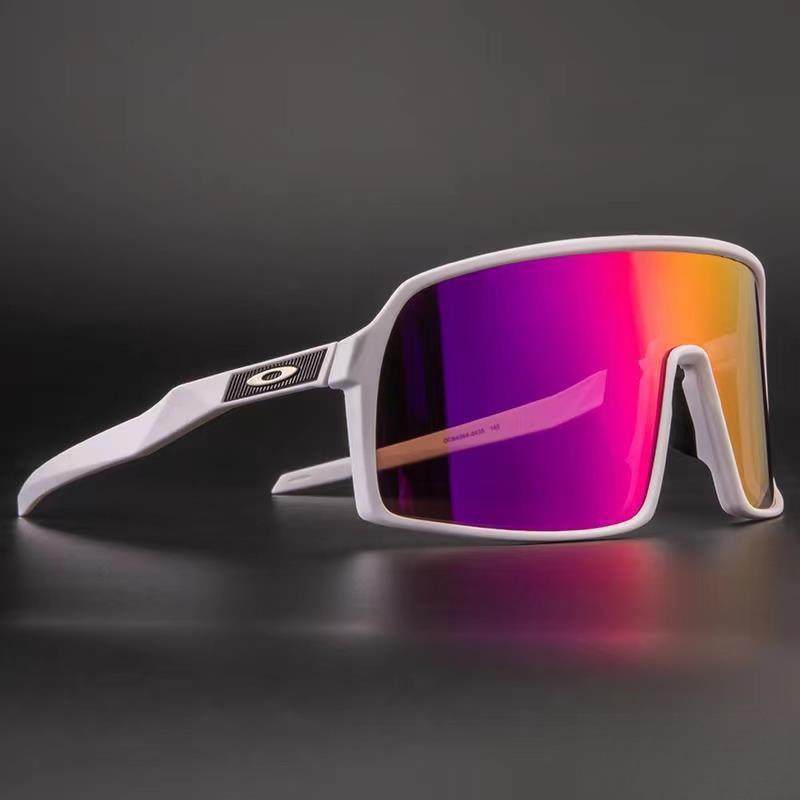 户外骑行墨镜休闲偏光男女款变色太阳镜骑行跑步防风墨镜