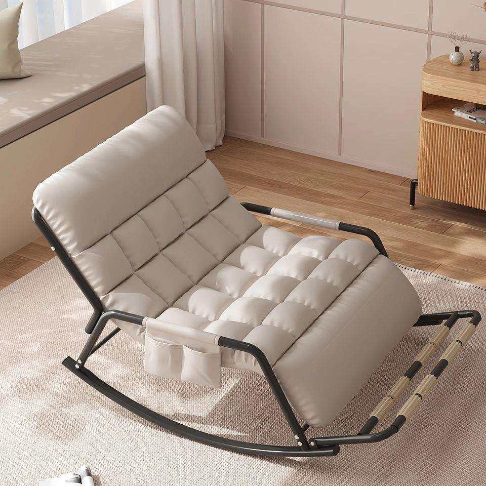 躺椅摇摇椅成人坐睡两用新款双人午休椅子阳台家用休闲懒人沙发椅