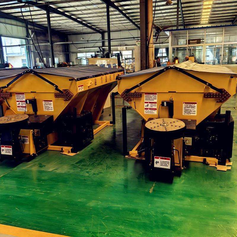 6方车载式融雪剂撒布机皮卡车载道路撒盐机撒布宽度2-15米可调