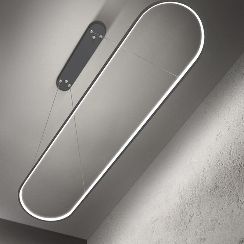 北欧餐厅吊灯简约现代大气极简创意个性长条餐桌办公吧台客厅灯具