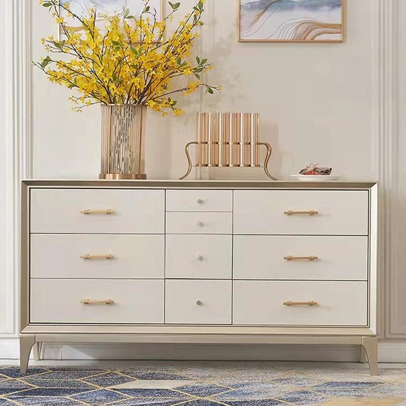 美式轻奢进门玄关柜现代简约门厅玄关桌走廊隔断端景台入户玄关台