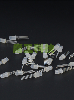 PL9823 IC内置F5 5mm 全彩 led灯珠 点光源 模组 外露灯 5V