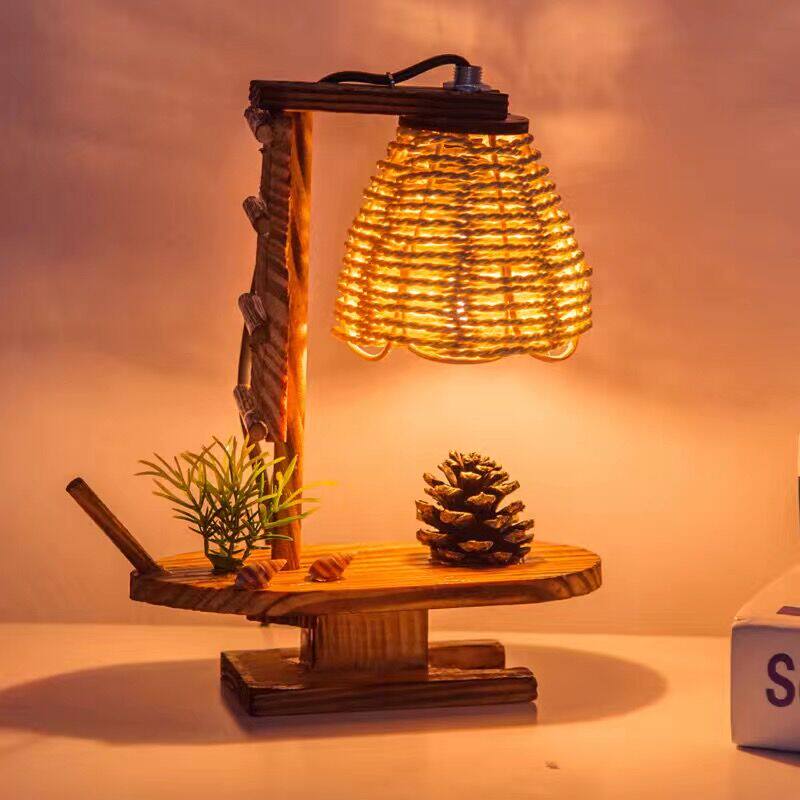 发光木制帆船生日礼物61儿童节送闺蜜女生男孩朋友毕业有意义特别