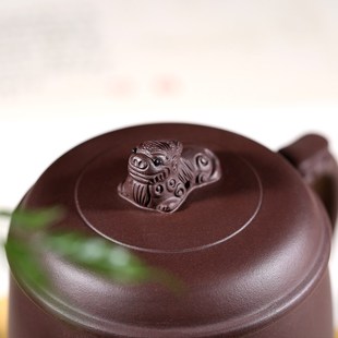 水杯办公室茶 宜兴紫砂杯纯全手工带盖杯子非陶瓷功夫泡茶具套S装