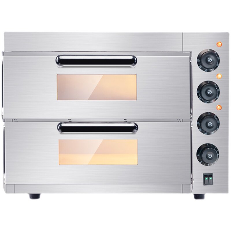 电烤箱商b用披萨炉不锈钢二层二盘单层双层大型面包蛋挞烘焙烤炉,厨房电器,商用烘烤炉/烤箱,淘宝优惠券,粉丝福利购,淘宝优惠卷