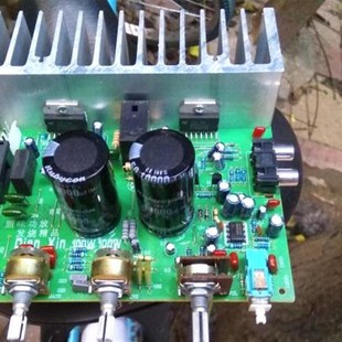 胆味浓郁功放板PK3886更好的TDA7294+5532前级发烧功放板板100WX2
