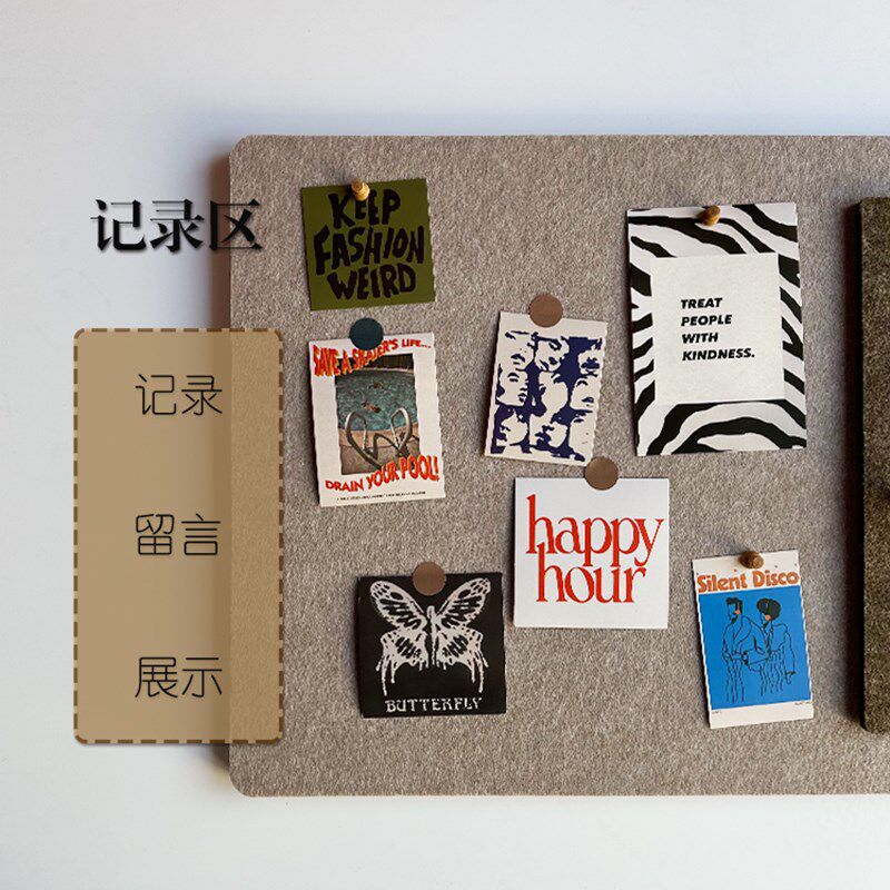 毛毡墙贴电表箱装k饰画洞洞板收纳遮挡极薄免打孔弱电箱极简盖,家居饰品,电表箱装饰画,淘宝优惠券,粉丝福利购,淘宝优惠卷