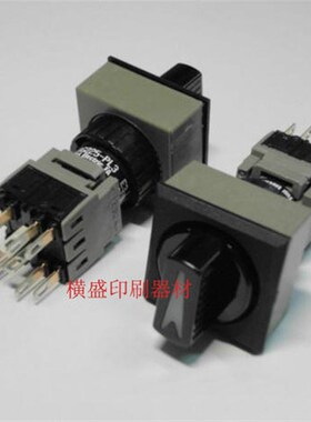 小森印刷机配件 按钮开关 三段选择开关AG225-TPL3W22E3