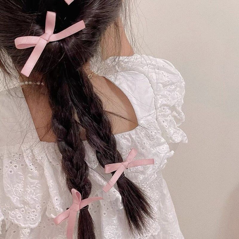 4个装~蝴蝶结发夹儿童发饰边夹发卡网红2024新款公主夹子女童头饰,童装/婴儿装/亲子装,发饰,淘宝优惠券,粉丝福利购,淘宝优惠卷