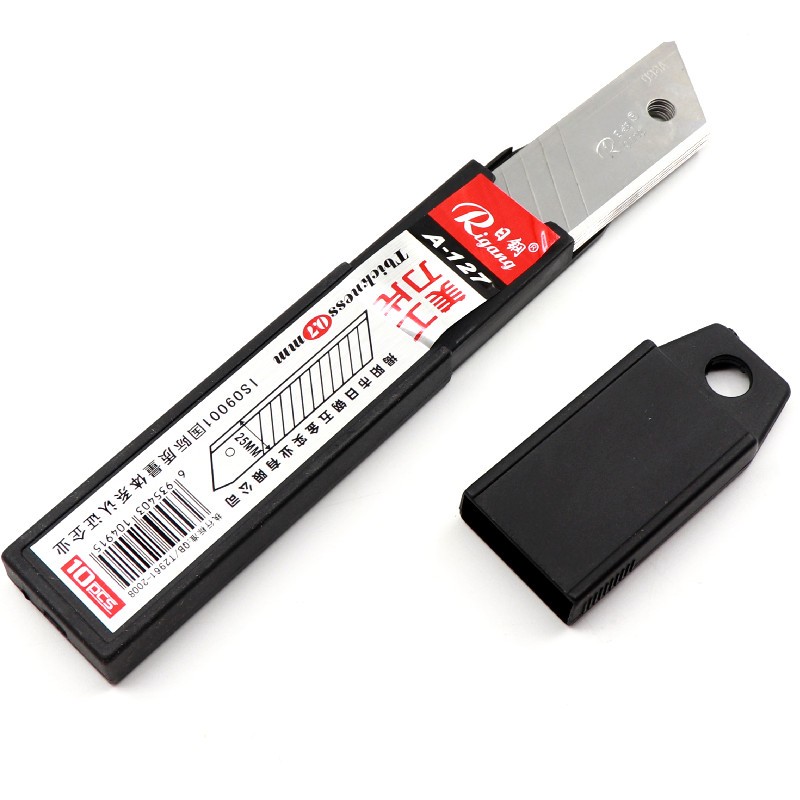 日钢A-127美工刀片25mm宽0.7mm厚特大号加大加厚壁纸刀片裁纸刀片