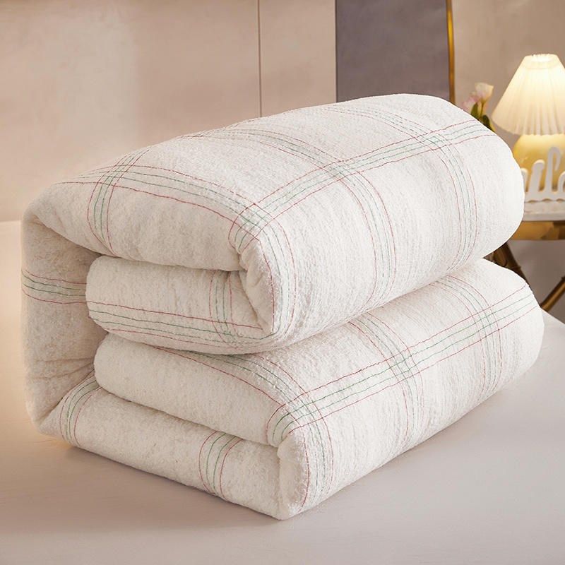 纯棉花被子冬被芯加厚保暖全棉花学生宿舍单人垫被褥棉絮春秋,床上用品,棉花被,淘宝优惠券,粉丝福利购,淘宝优惠卷