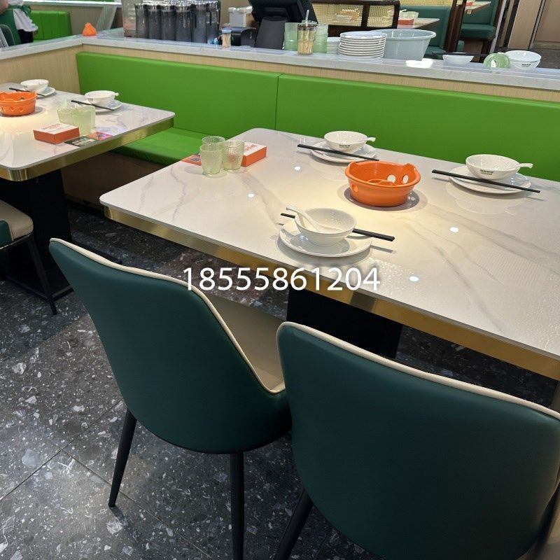 商用餐厅饭店定制藤网卡座沙发火锅餐桌椅组合圆桌大理石软包椅子,商业/办公家具,火锅桌,淘宝优惠券,粉丝福利购,淘宝优惠卷