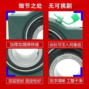 204 205 206 外球面带滑道轴承固定座UCT201 208 203 207 209 202