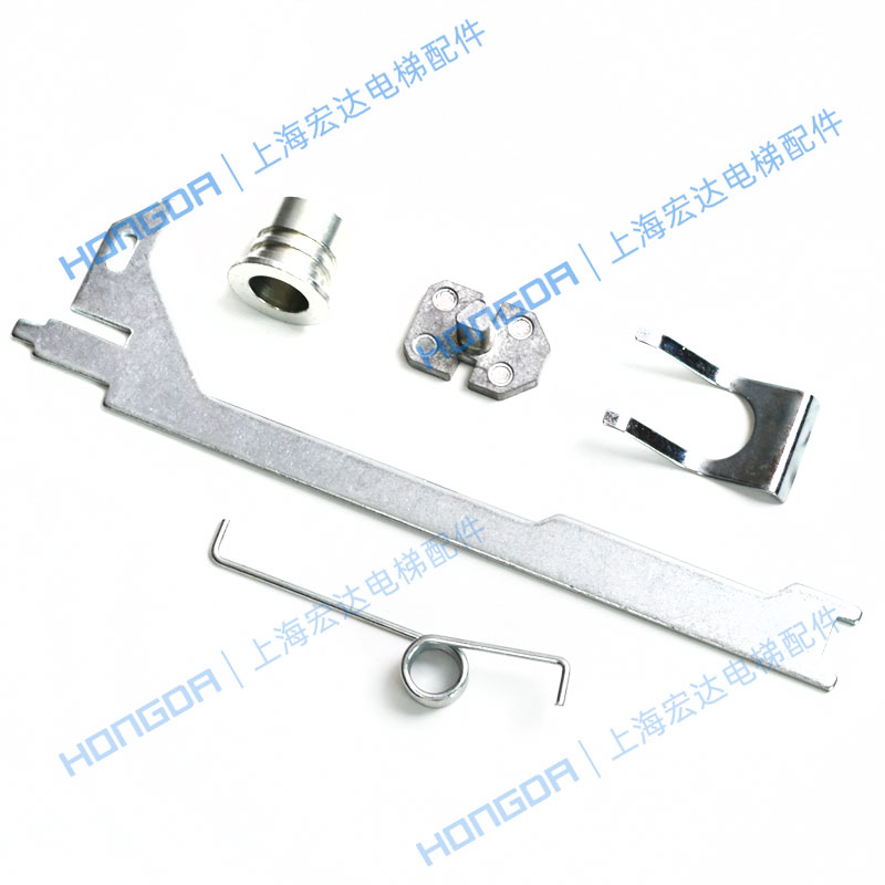 西子奥的斯厅门三角锁 OTIS天津奥的斯电梯三角锁 厅门门锁组件