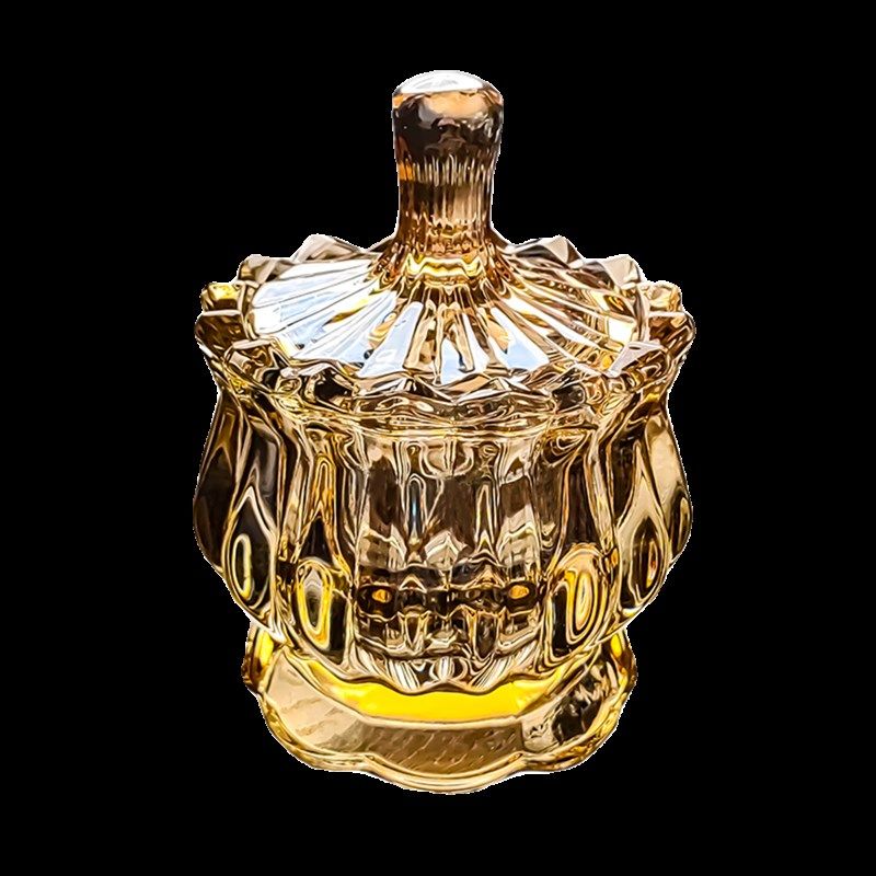 水晶玻璃位上甜品盅燕窝碗带盖美容院餐具精致高级感水果盘单人份,家居饰品,果盘/果篓,淘宝优惠券,粉丝福利购,淘宝优惠卷