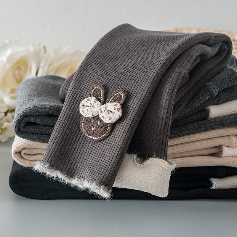 女童加绒打底裤秋冬2024新款儿童洋气外穿一体绒保暖裤子宝宝长裤,童装/婴儿装/亲子装,裤子,淘宝优惠券,粉丝福利购,淘宝优惠卷