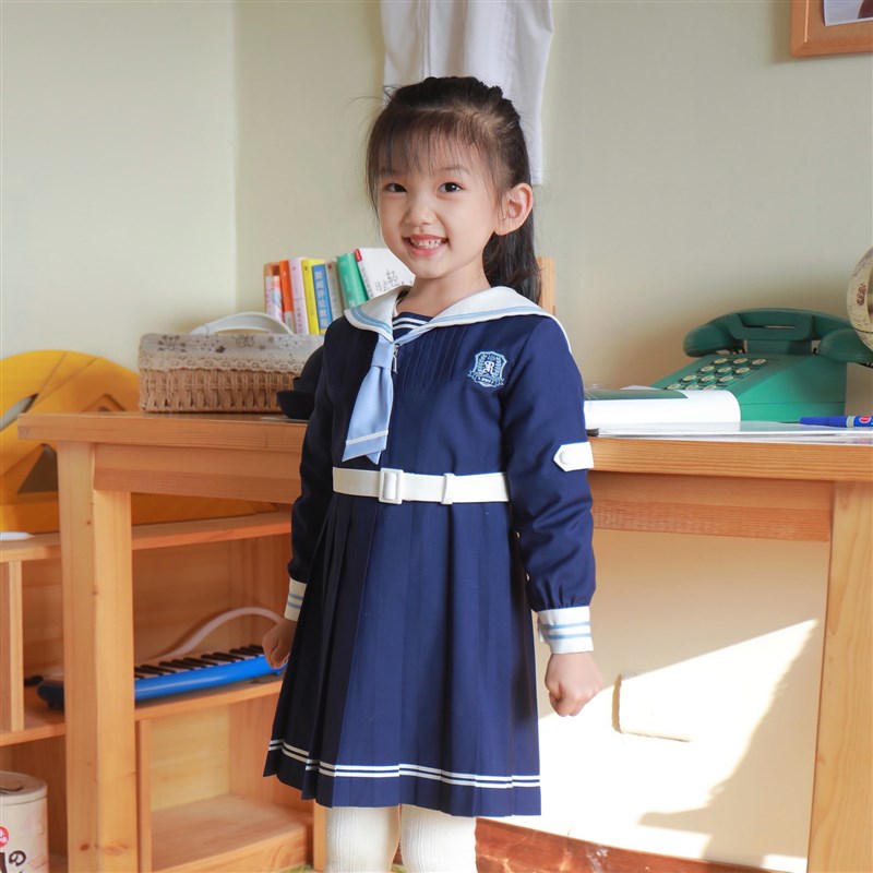 【花生酱家】*航海歌*水手服连衣裙 儿童jk制服海军学院 2022春款