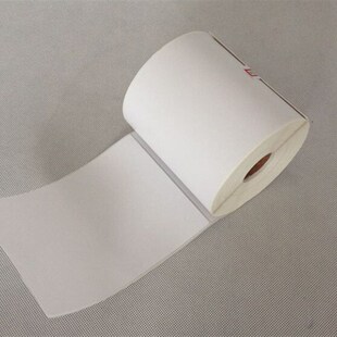 500张 卷 102 订做铜版 500条码 15.2cm 152 打印 不干胶标签10.2cm