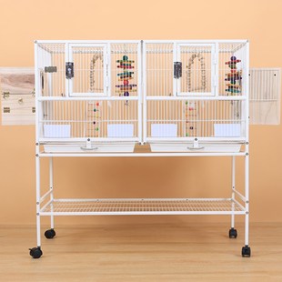 六宫格三层大型鸟笼鹦鹉笼子大号新款豪华别墅玄凤虎皮牡丹繁殖笼