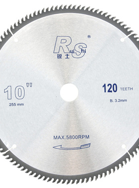 锐士专业级木工台锯电圆锯切割机专用硬质合金圆锯片478910寸