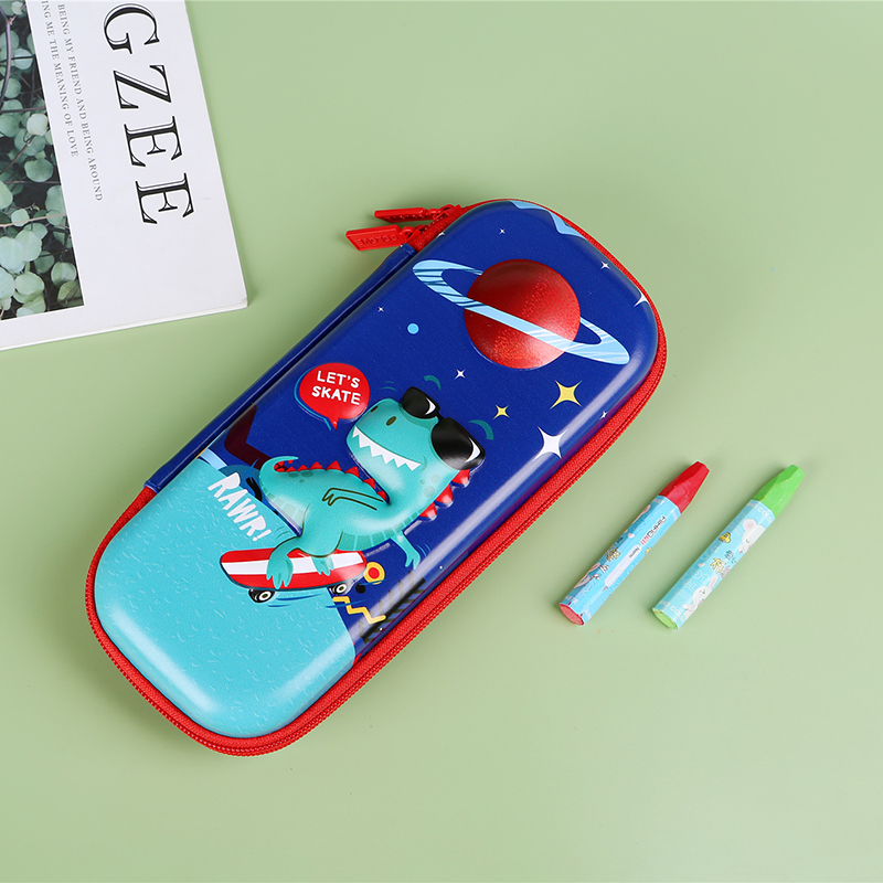笔袋可爱文具盒男孩小学生男女幼儿园铅笔盒文具袋卡通创意防水笔