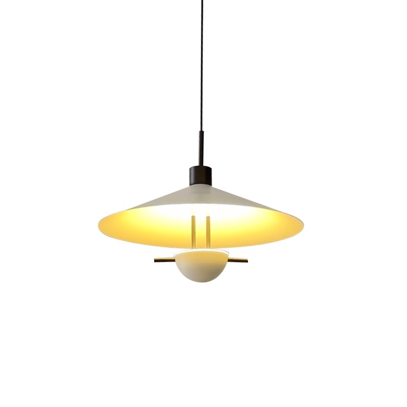 北欧极简个性艺术吊灯餐厅酒吧帽子床头吊灯服装店前台设计师灯具