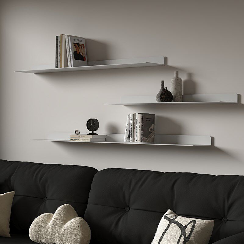 现代简约墙上置物架发光一字隔板商品展示架O客厅背景装饰卧室书,商业/办公家具,层板/挂板,淘宝优惠券,粉丝福利购,淘宝优惠卷