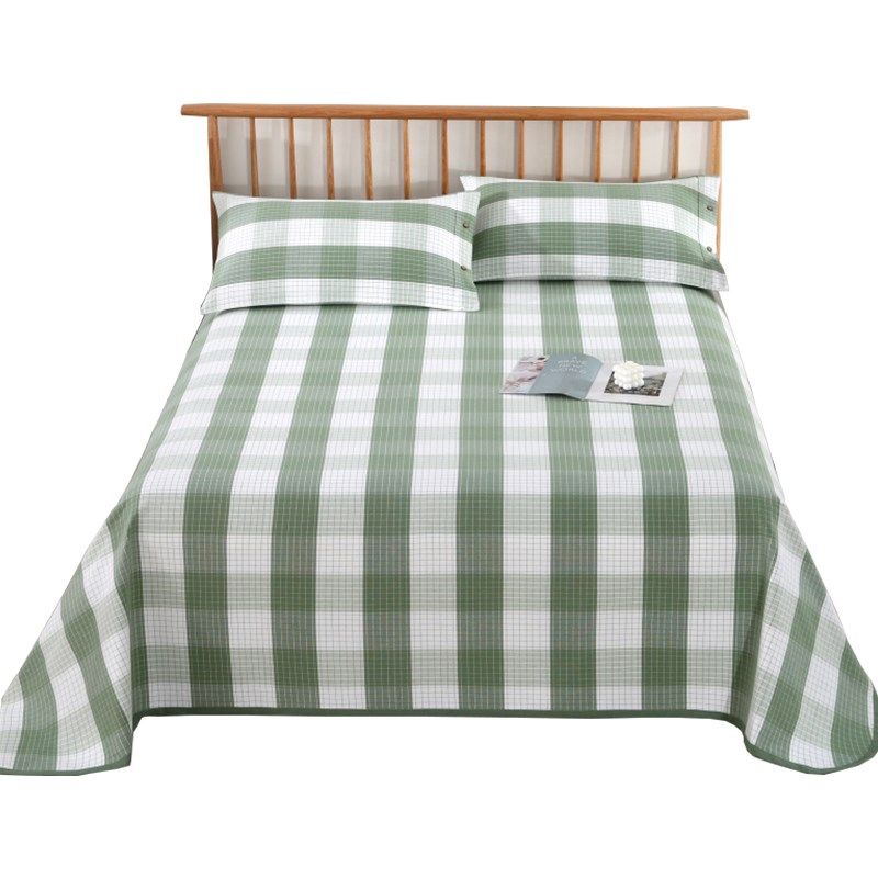 加厚的~山东老粗布凉席亚x麻床单单件夏天凉感三件套不移位,床上用品,床单,淘宝优惠券,粉丝福利购,淘宝优惠卷