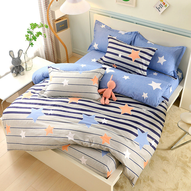 卡通学生单件被套单人被罩10v0全棉儿童被芯套200X230双人被单,床上用品,被套,淘宝优惠券,粉丝福利购,淘宝优惠卷