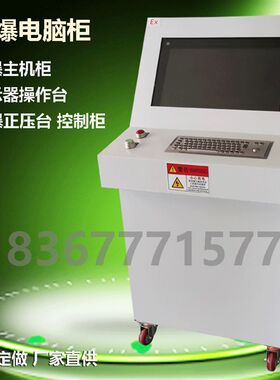 BT4碳钢防爆电控箱 琴台式主机配电防爆控制柜304不.锈钢操作台