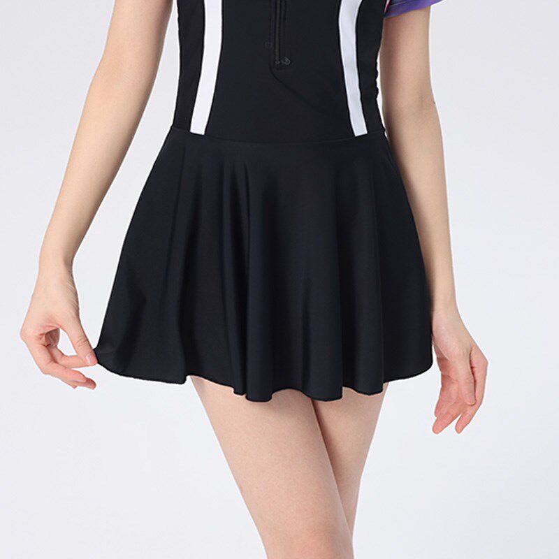 泳衣女2025i新款两件式裙式四角裤保守显瘦遮肚温泉度假游泳衣,运动/瑜伽/健身/球迷用品,分体泳衣,淘宝优惠券,粉丝福利购,淘宝优惠卷